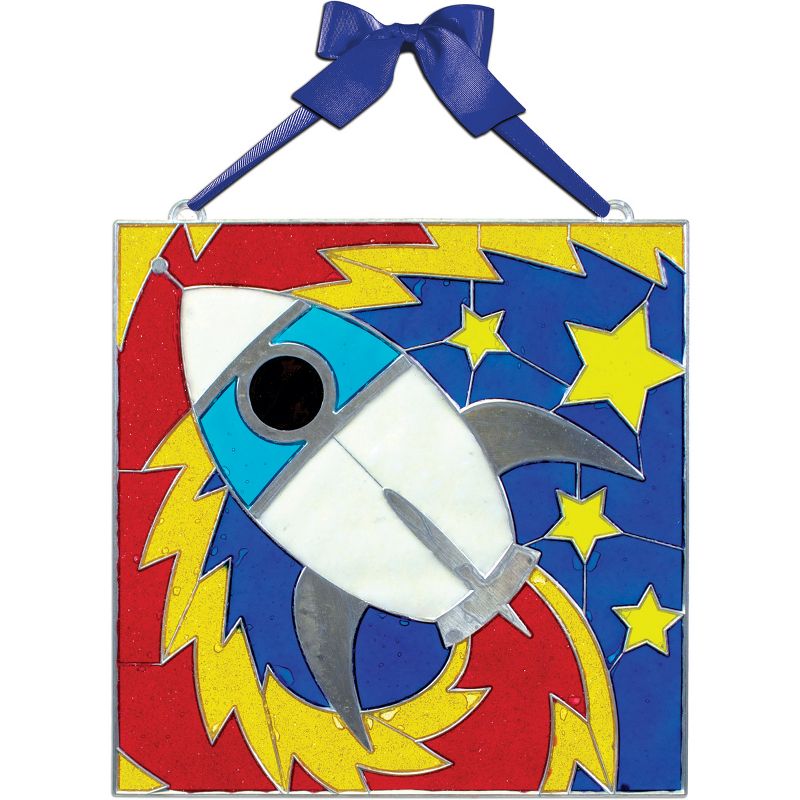 Makit & Bakit Deluxe Suncatcher Kit-Rocket