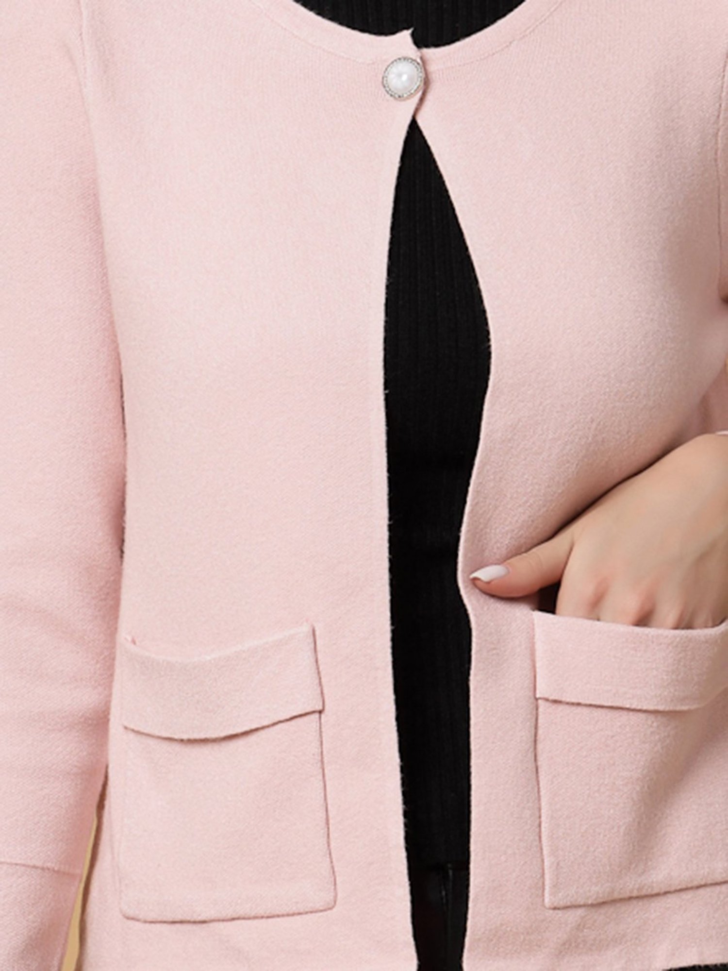 Mafadeny Pink Shrug