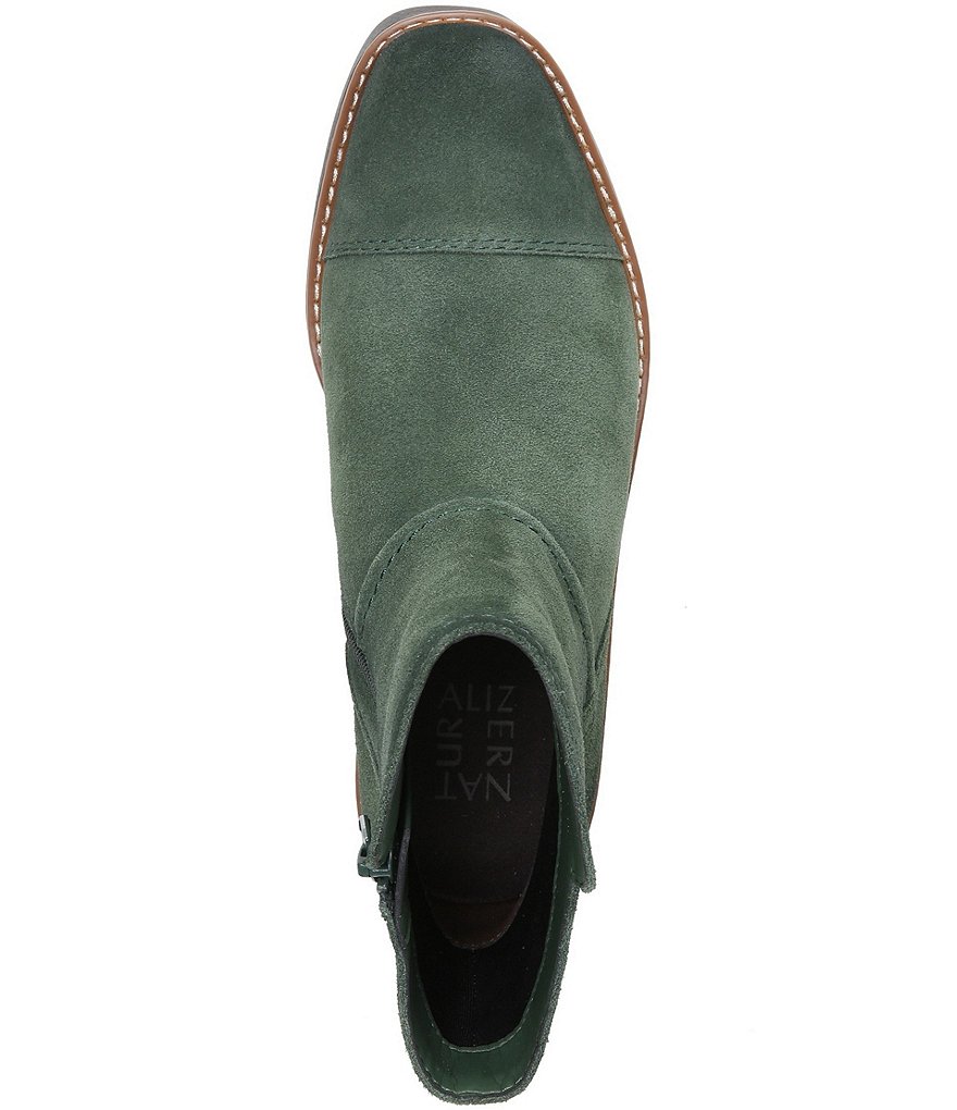 Naturalizer Wylie Suede Platform Booties