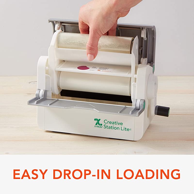 Laminate / Adhesive Refill for Creative Station Lite, 5" x 18', Refill Cartridge for Label Maker, Laminator Machine, Scrapbooking & Craft, Home Office & Home School Supplies (5102-08-00ML)