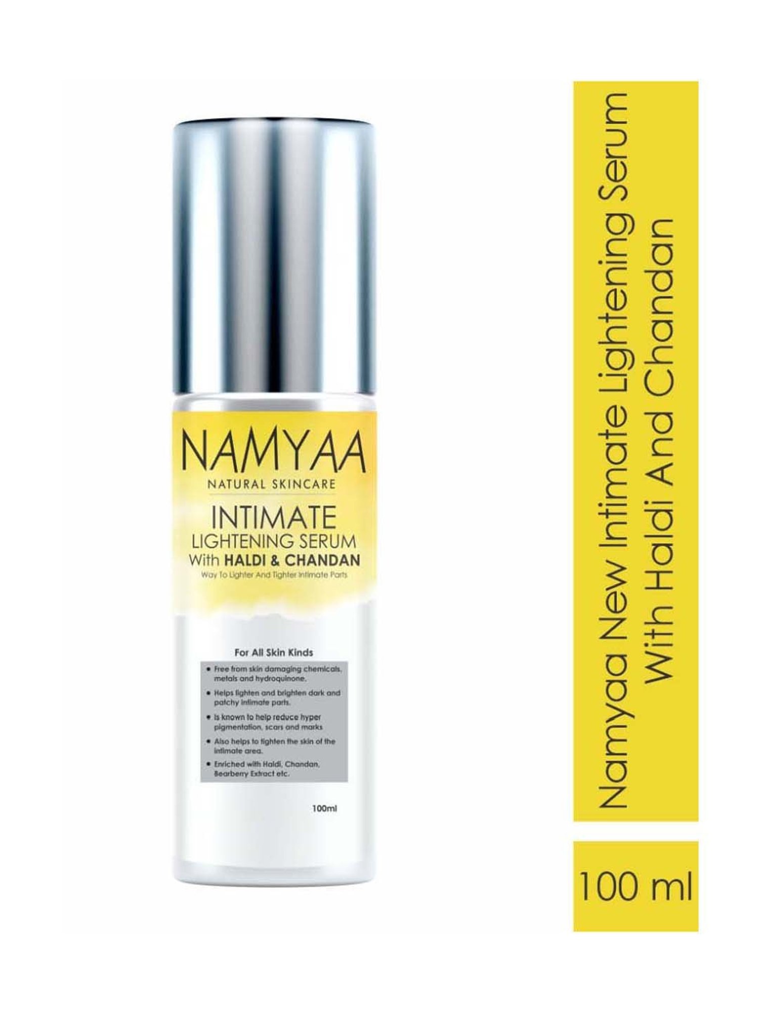 Namyaa Haldi Chandan Whitening Serum & Intimate Hygiene Wash