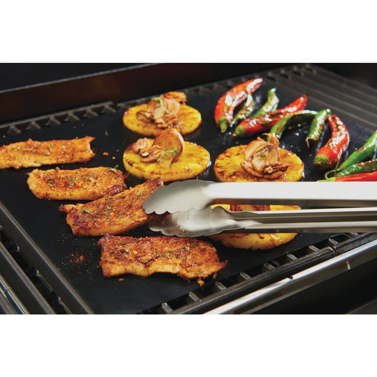GrillPro 15.75 In. W. x 13 In. L. Non-Stick Cooking Mat (2-Pack) 97020