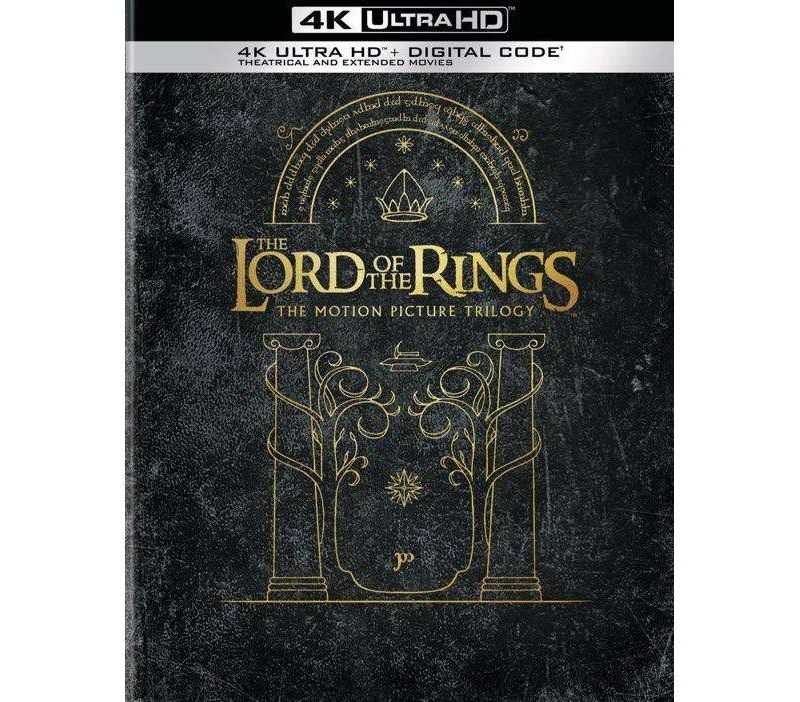 The Lord of the Rings Motion Picture Trilogy Giftset (Extended & Theatrical) (4K/UHD)