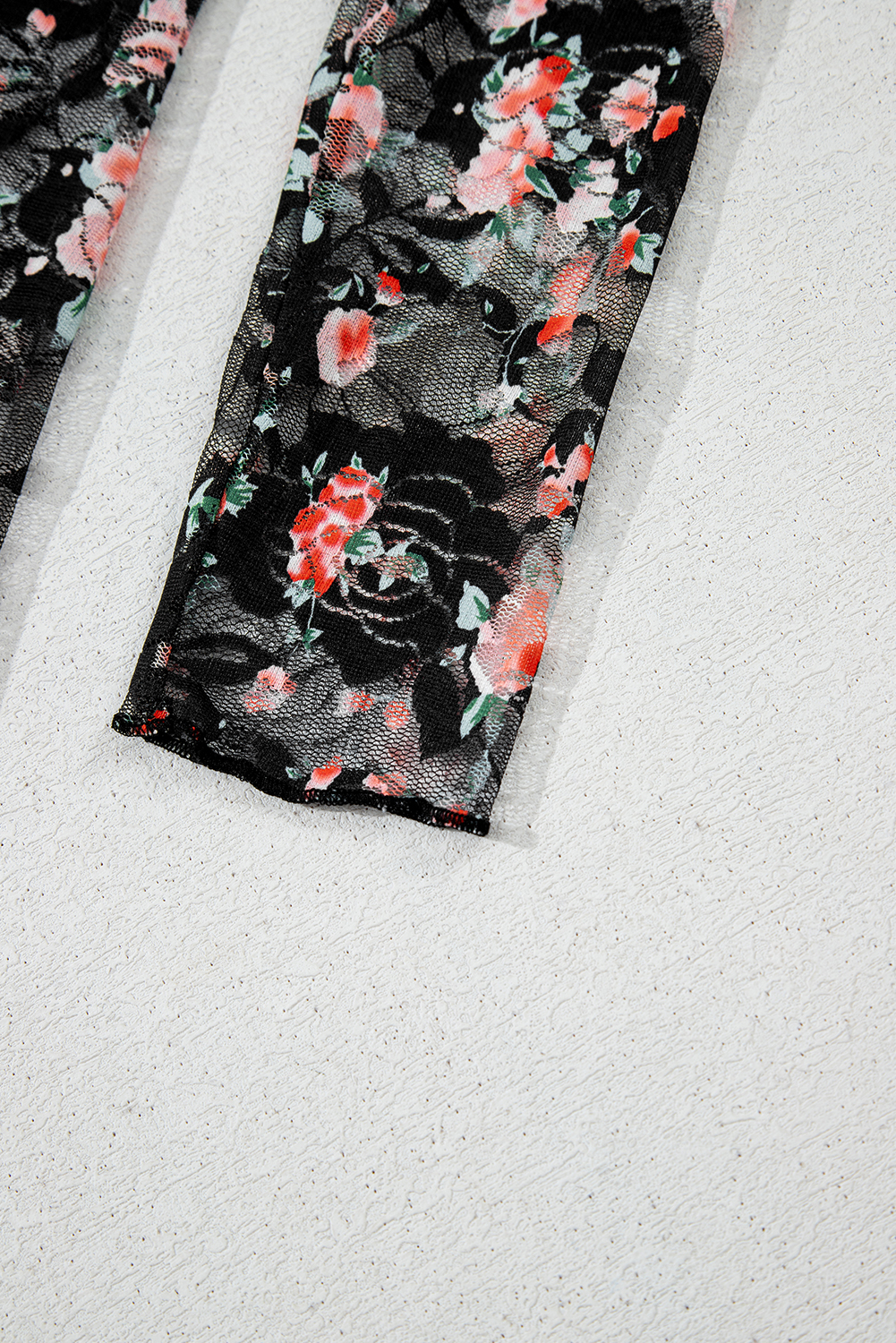 Bohemian Patterned Pullover Long Sleeve Blouse