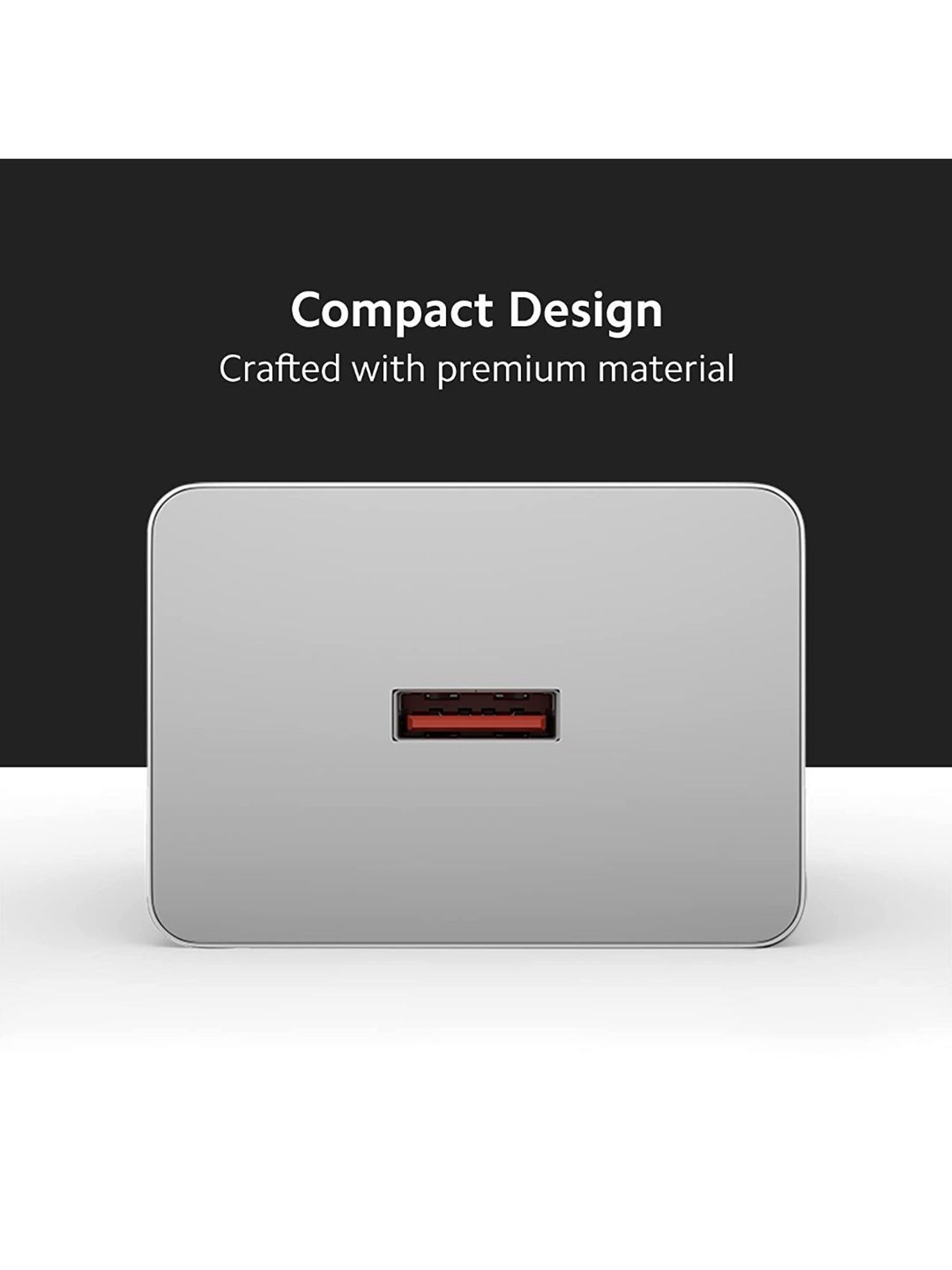 Mi 67W SonicCharge 3.0 Charger Combo, Superfast 6A Type C Cable (White)