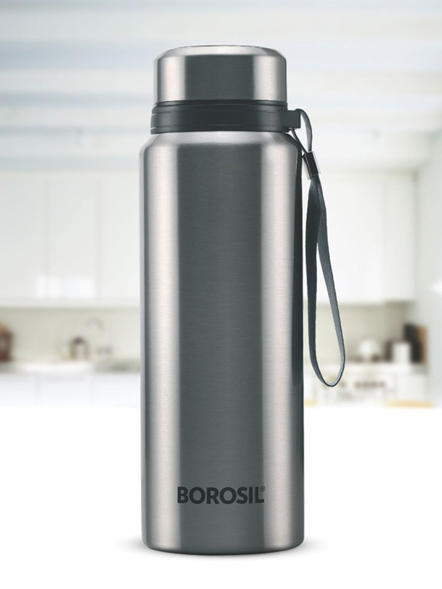 Milton Silver Stainless Steel Thermal Flask (1000 ml) - Set of 1