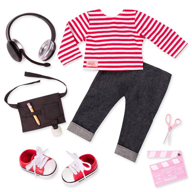 Our Generation Behind the Scenes Movie Production Outfit for 18" Dolls