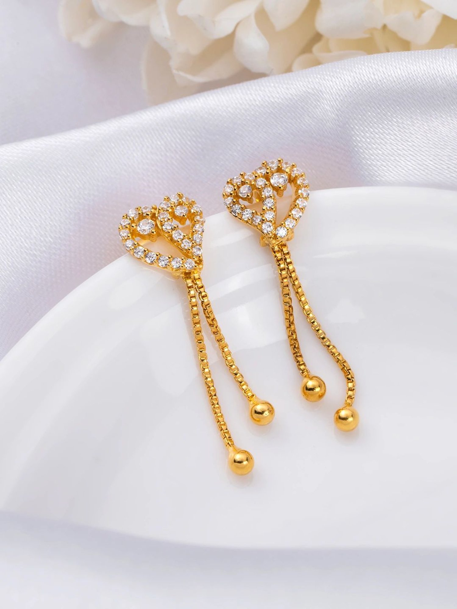 Zavya 92.5 Sterling Silver Earrings