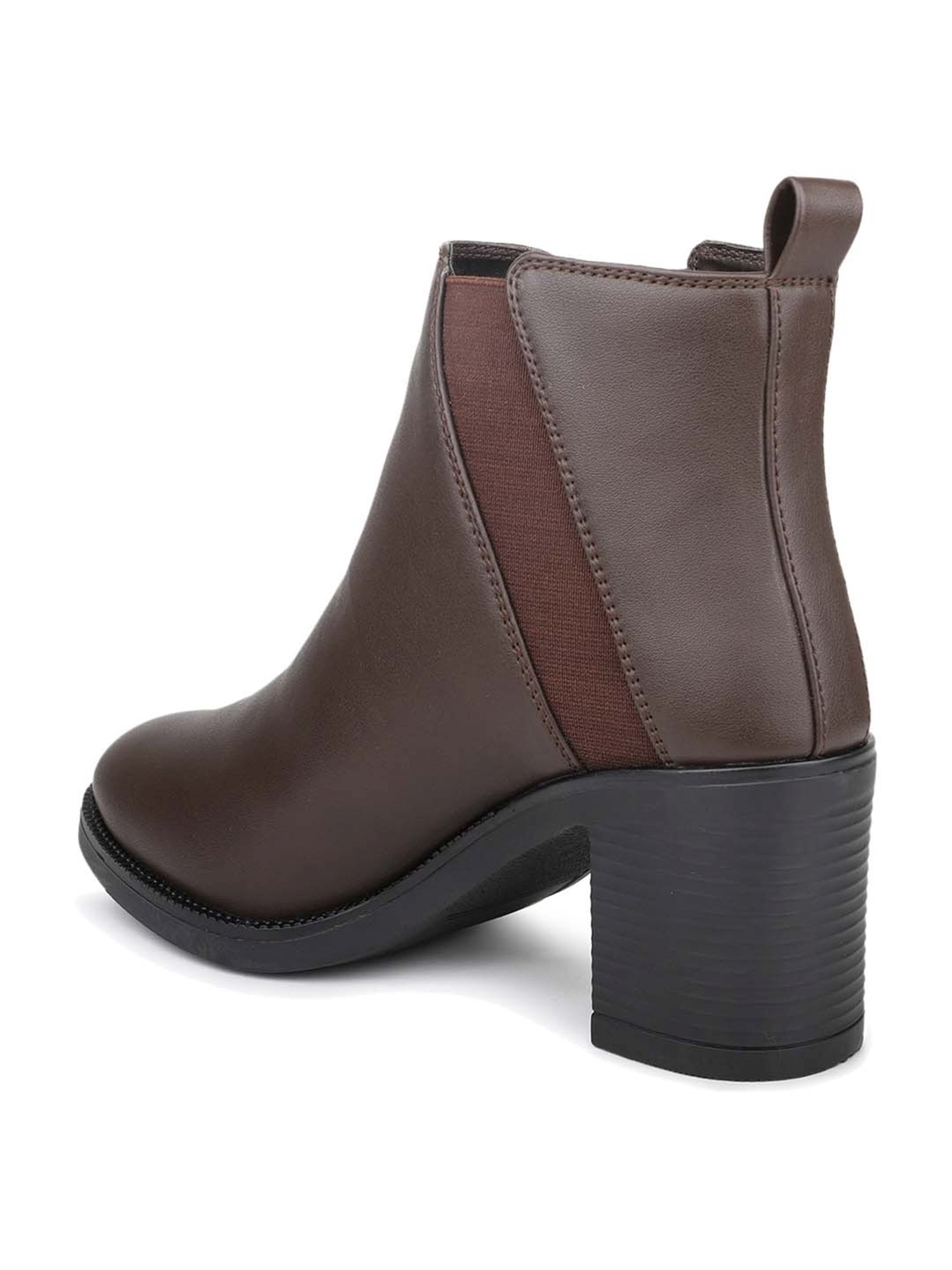 Inc.5 Women's Brown Chelsea Boots