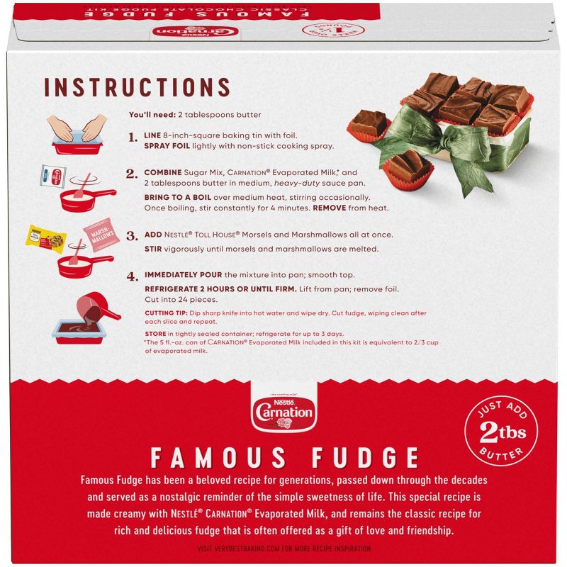 Carnation Famous Fudge Classic Chocolate Fudge Kit - 31.5oz