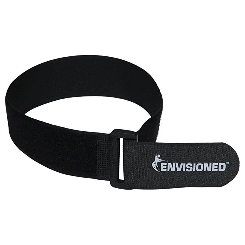 Cinch Straps 15 x 40 6 Pack Multipurpose Strong Gripping Quality Hook and Loop Securing Straps Black