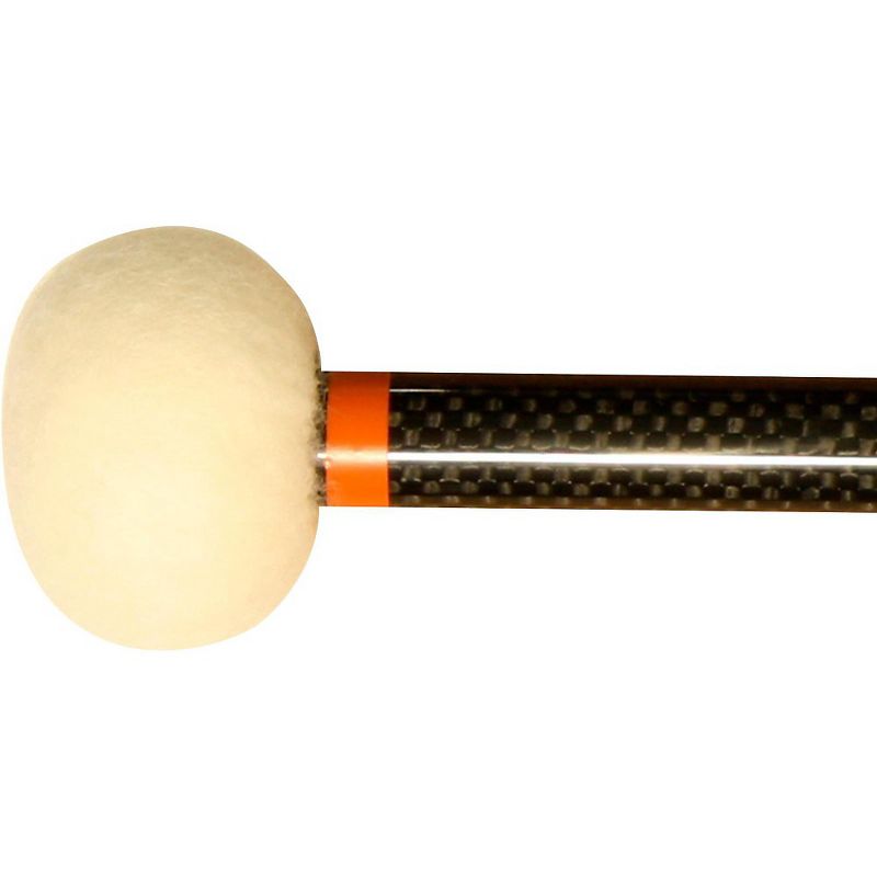 Black Swamp Percussion CF4 Carbon Fiber Timpani Mallets Legato (Orange)