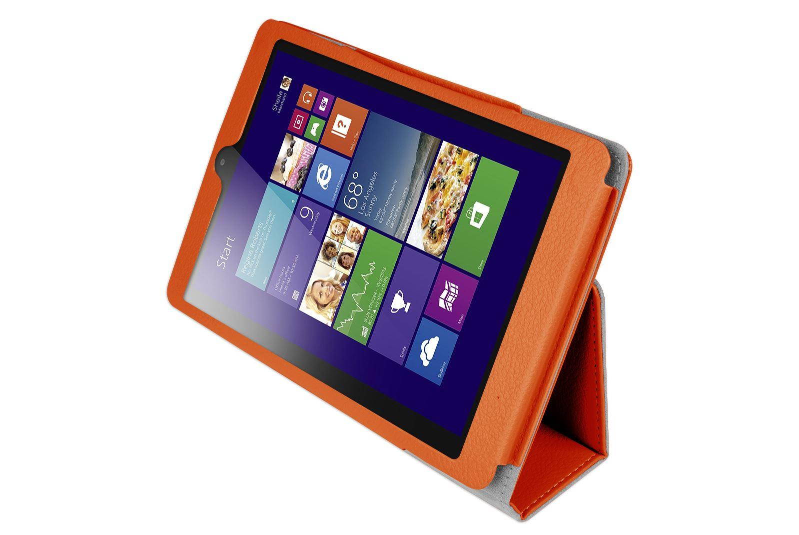 Hellfire Trading Magnetic PU Leather Case Cover for Lenovo MiiX 3 7.85" Tablet - Blue