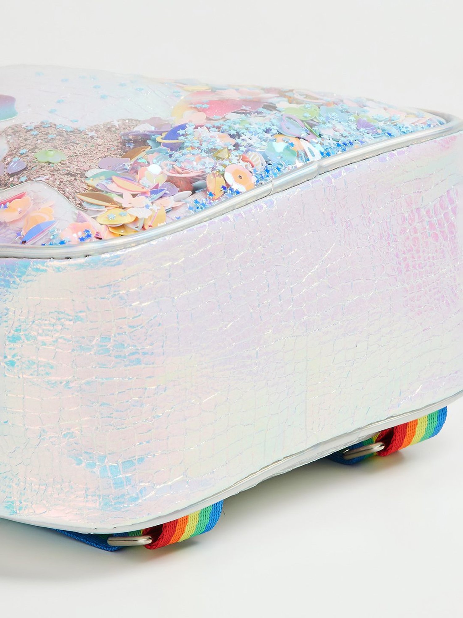 Ginger by Lifestyle Silver Shimmer Backpack