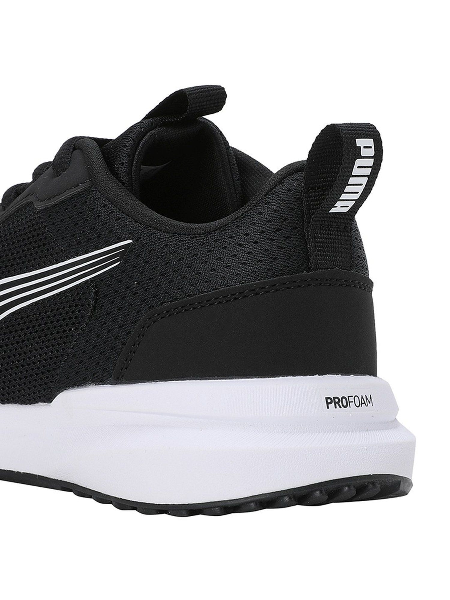 Puma Kids Kruz Profoam Black Running Shoes