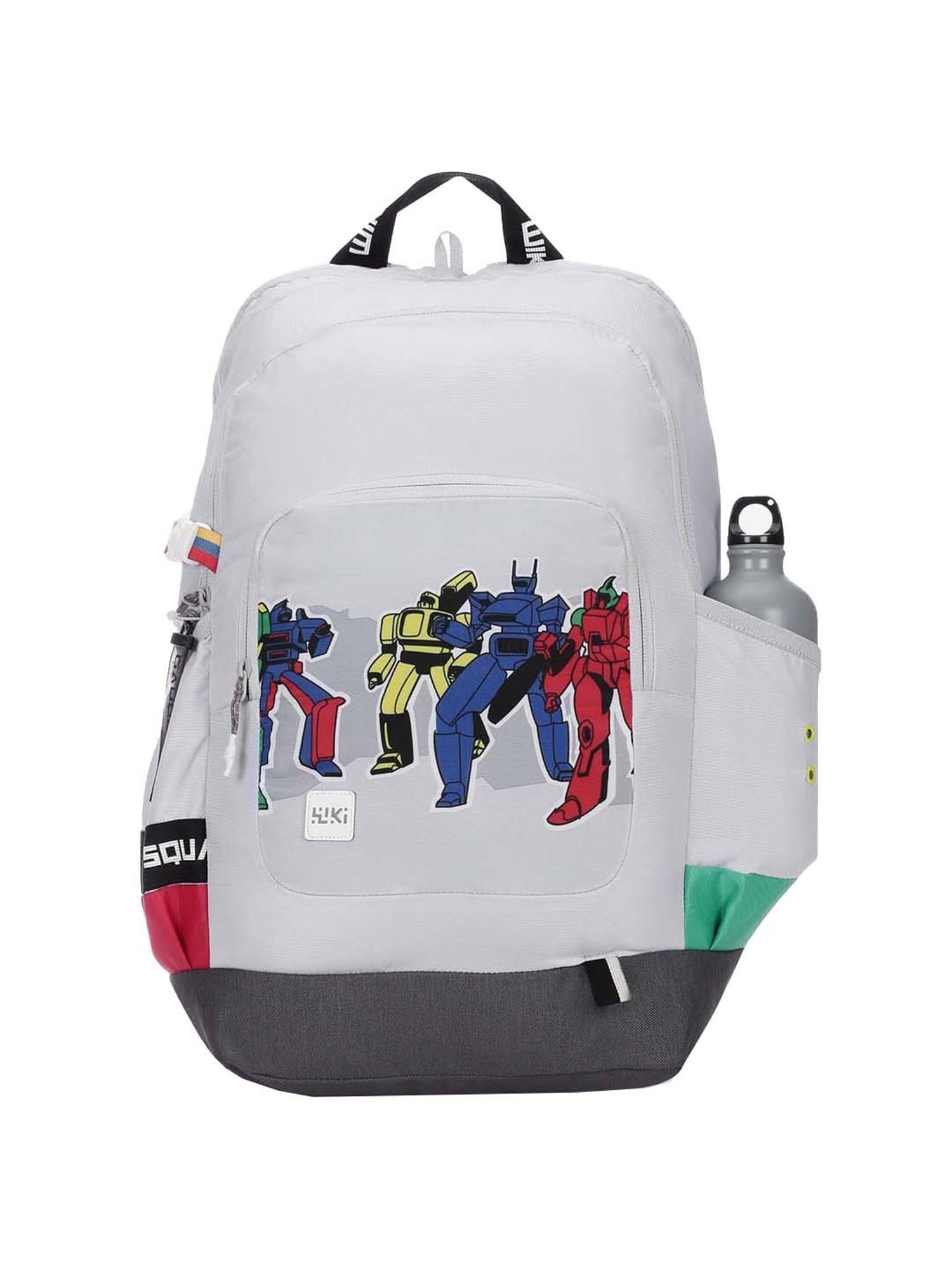 Wiki 40 Ltrs Grey Medium Backpack