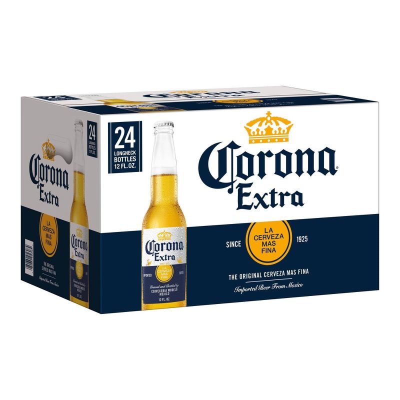 Corona Extra Lager Beer - 24pk/12 fl oz Bottles