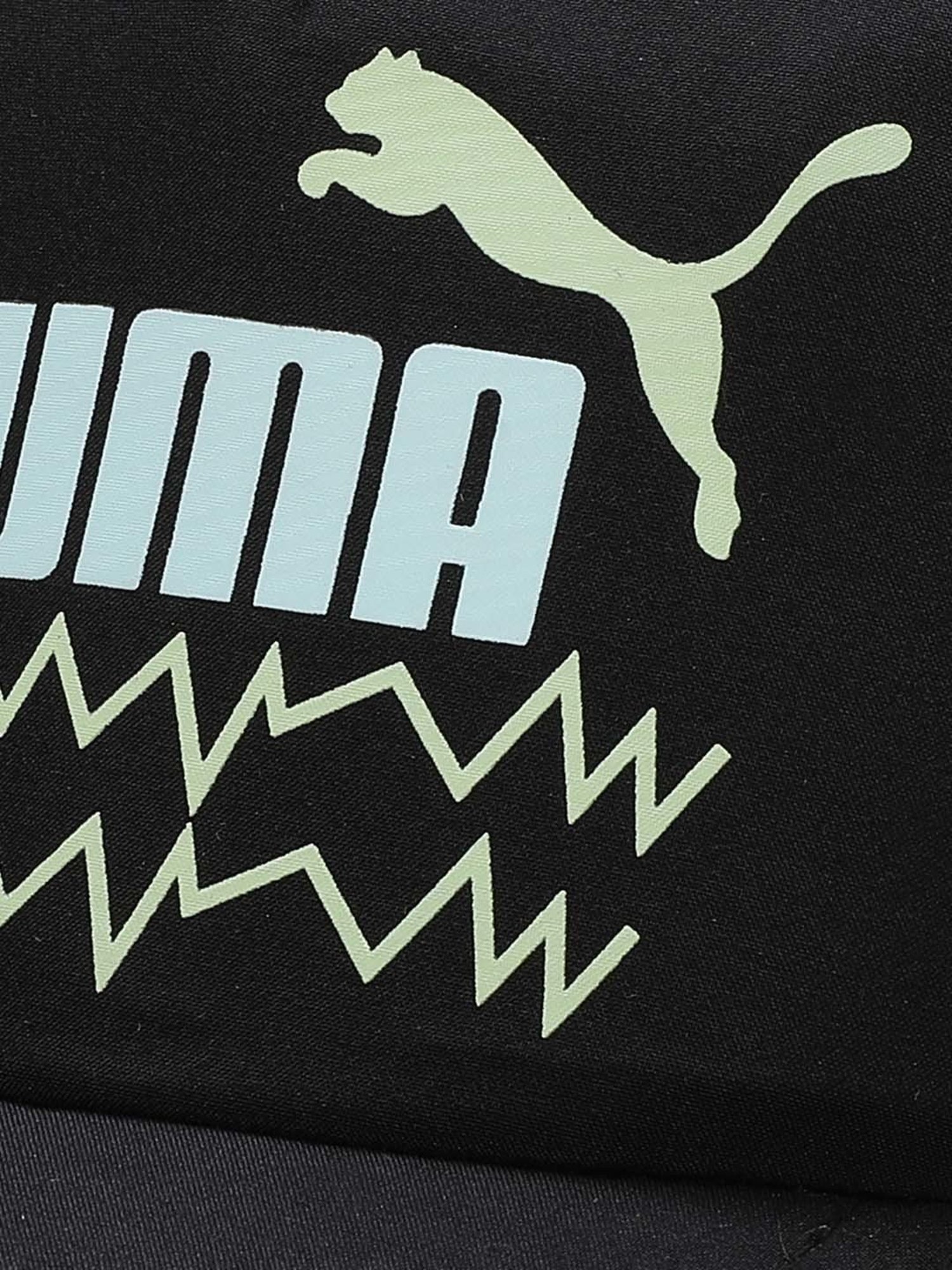 Puma Mimatch Pinch Panel Black Baseball Cap for Youth