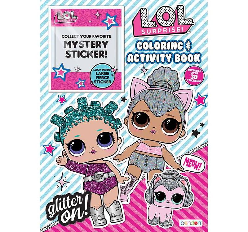 LOL Surprise Mystery Sticker Book - 