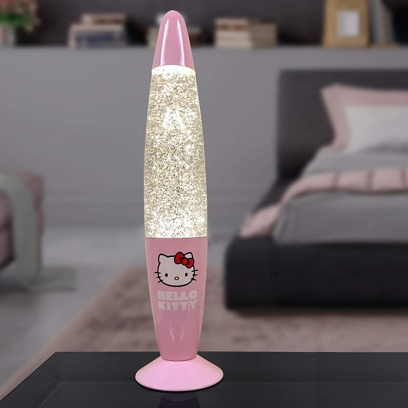 Spectra Merchandising Intl Hello Kitty Glitter Glow Lamp