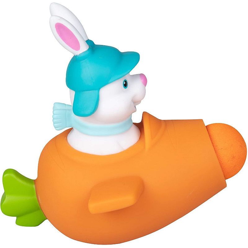 Hog Wild Easter Flying Bunny Popper Toy, Shoots Foam Balls!