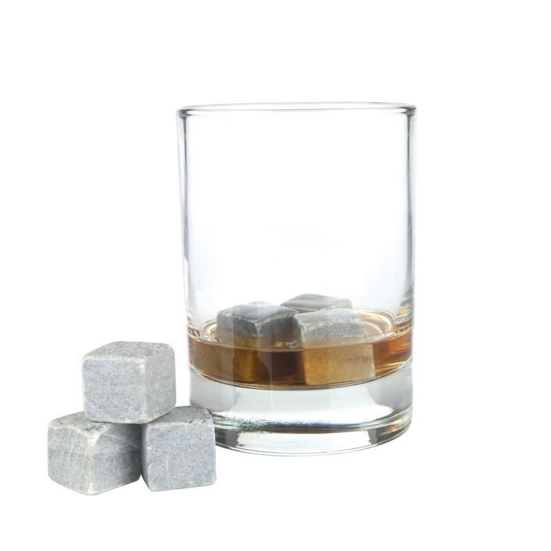 TRUE Glacier Rocks 6pc Soapstone Cube Set