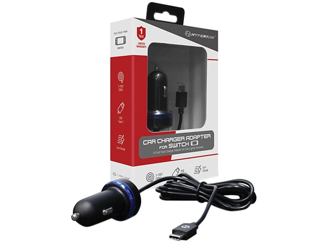 Hyperkin Car Charger for Nintendo Switch