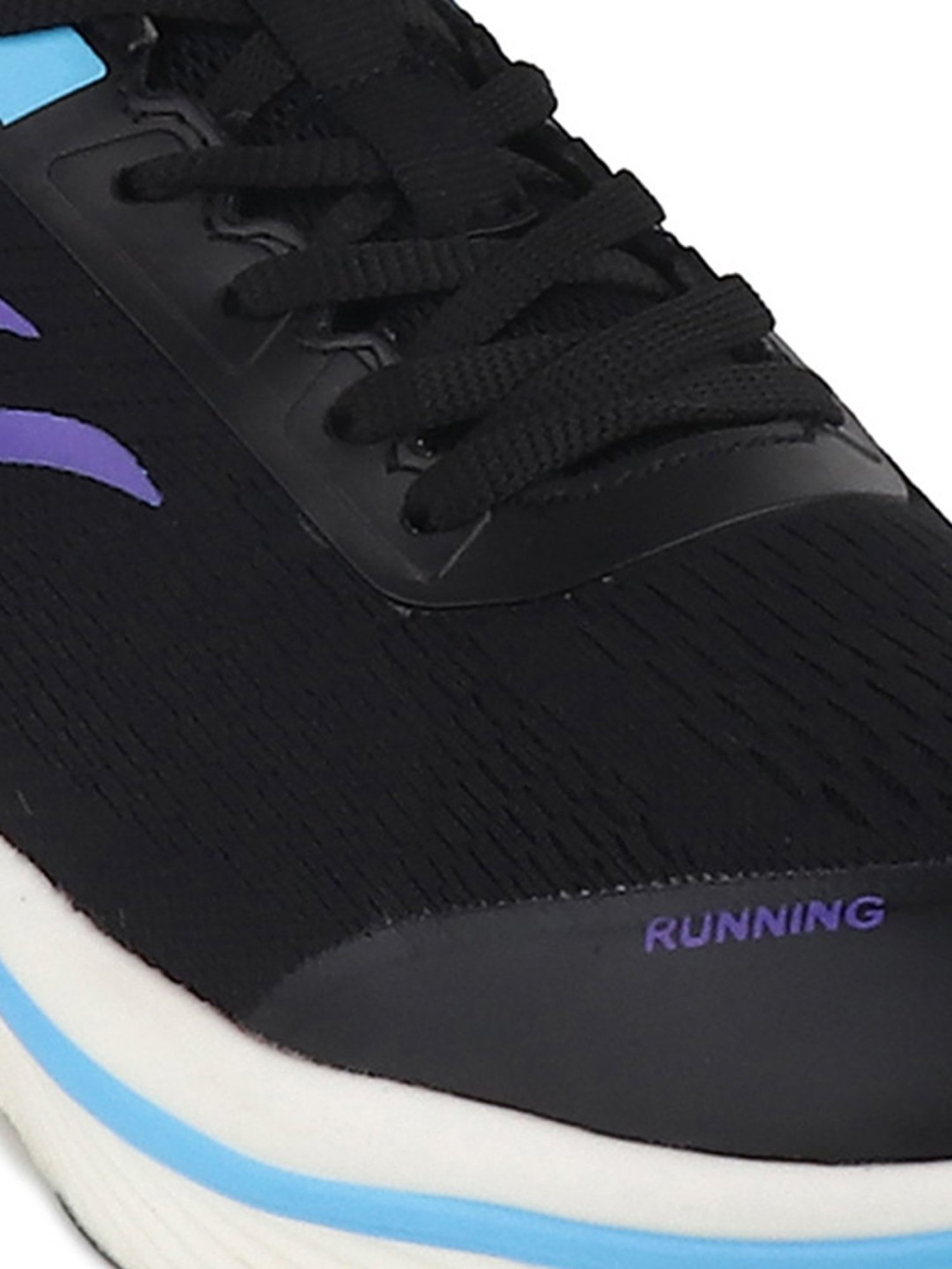 Furo by Red Chief Men's Black Running Shoes