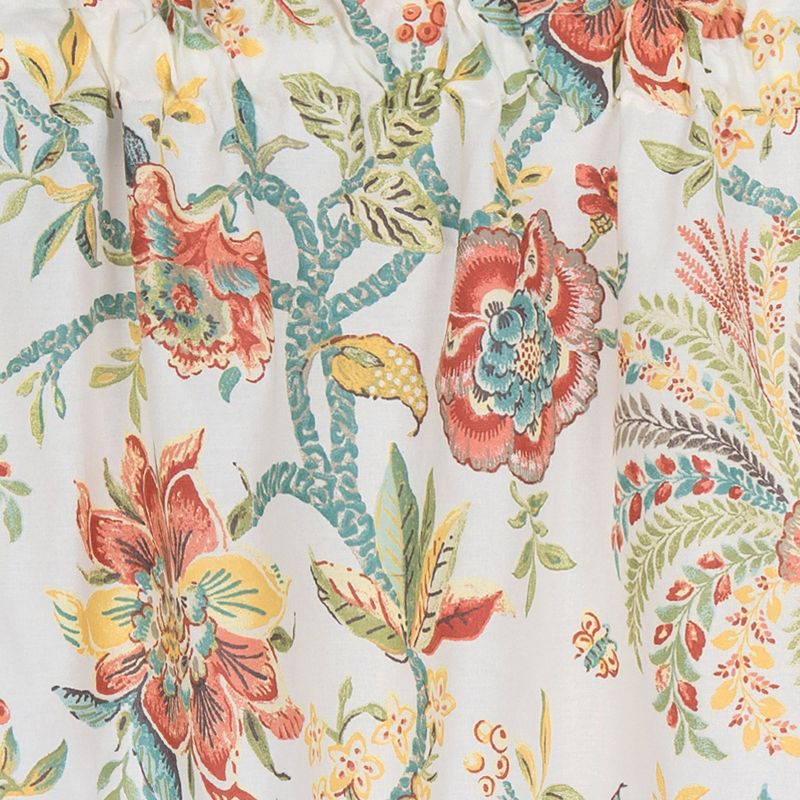 Heritage Lace 53" Halloween Phantom Drape Window Swag Valance - Black