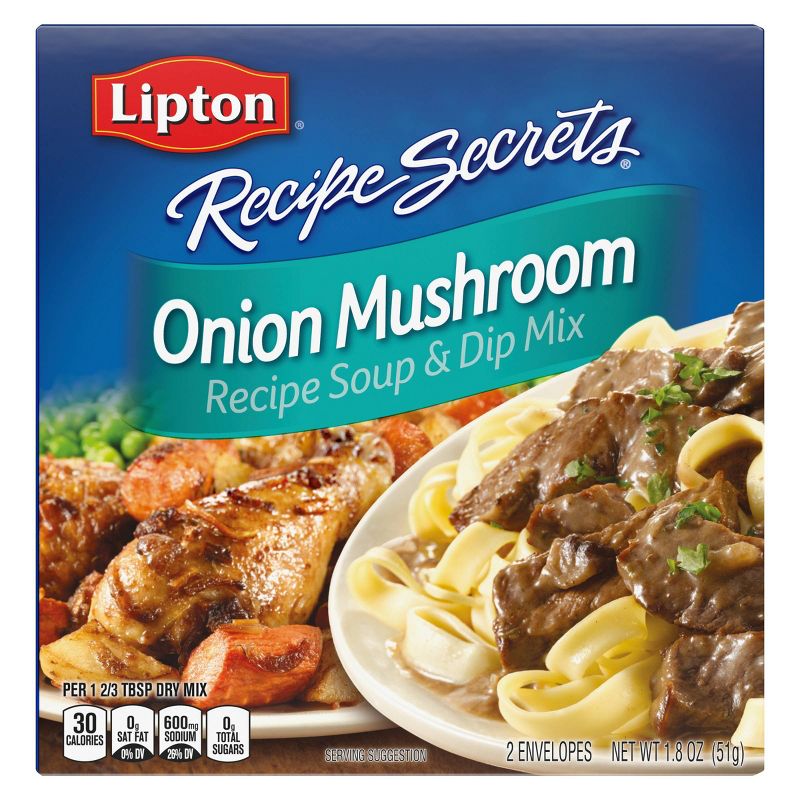 Lipton Recipe Secret Onion Mushroom Soup - 1.8oz