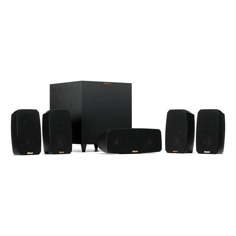 Black Reference Theater Pack 5.1 Surround Sound System