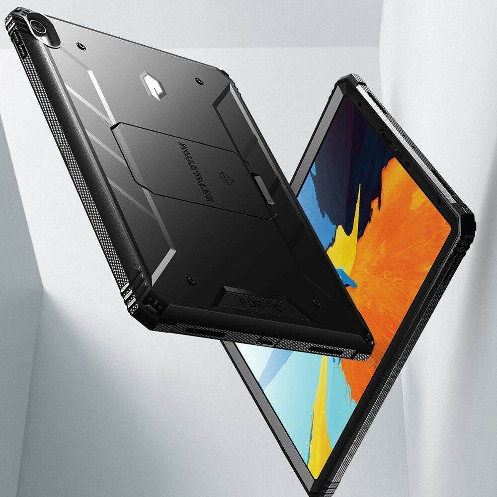 For iPad Pro 11 | Poetic [Screen Shield] Shockproof Hard Cover Case Black