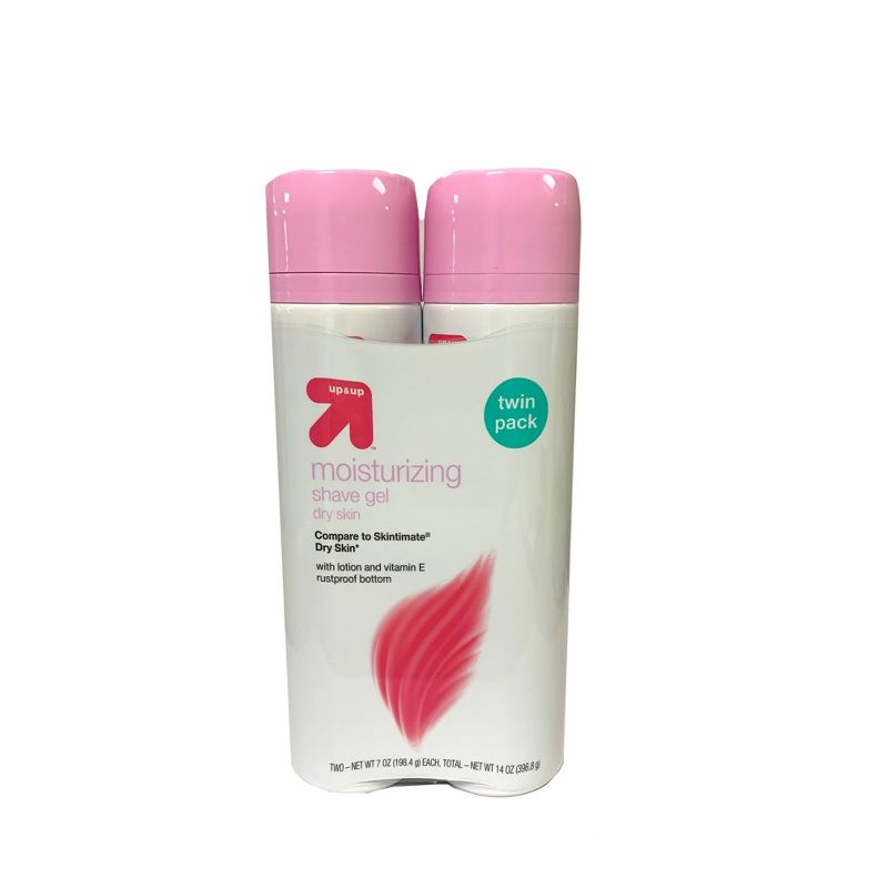 Womens Dry Shaving Cream & Gels Twin Pack - 14oz - up & up™