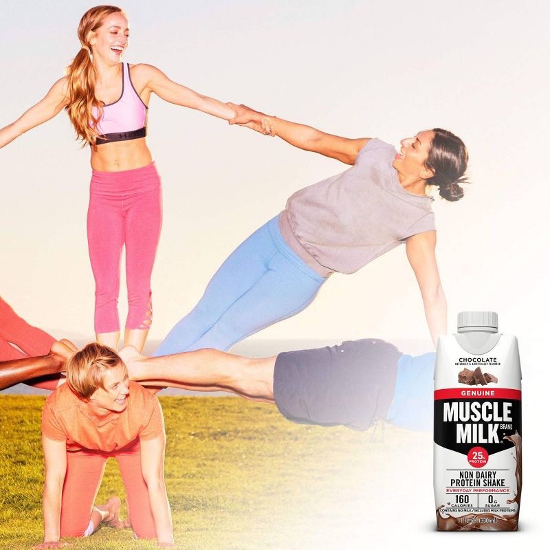 Muscle Milk Genuine Protein Shake - Chocolate - 11 fl oz/4pk