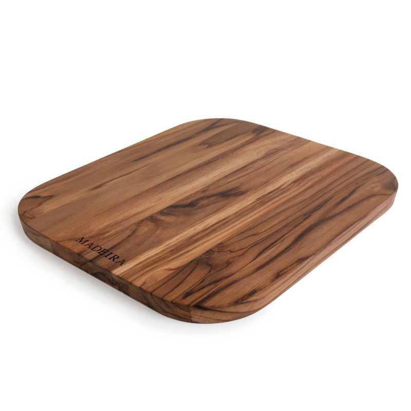 Architec Madeira Teak Edge-Grain Utility Cutting Board 13.5"x11.5"x .75"