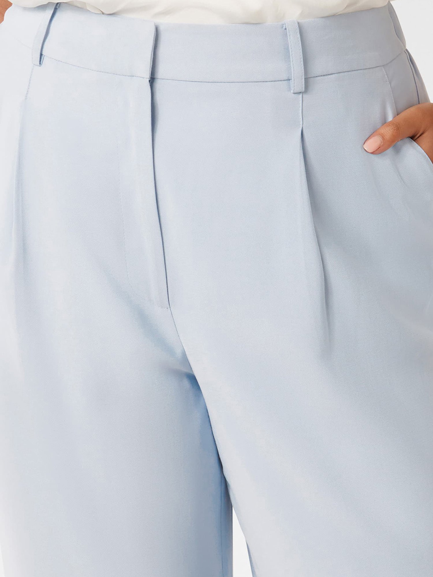 Crozo By Cantabil Black Checks Regular Fit Mid Rise Trousers