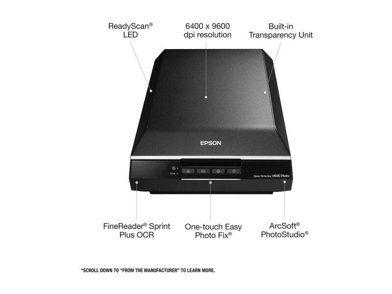 Hard Travel Case Replacement for Epson Workforce ES-50 ES-60W DS-70 DS-80 Portable Sheet-fed Document Scanner