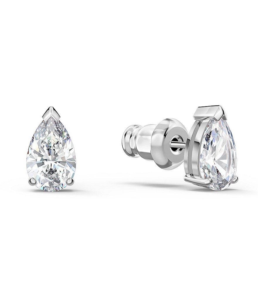 Swarovski Attract Pear Stud Pierced Earrings