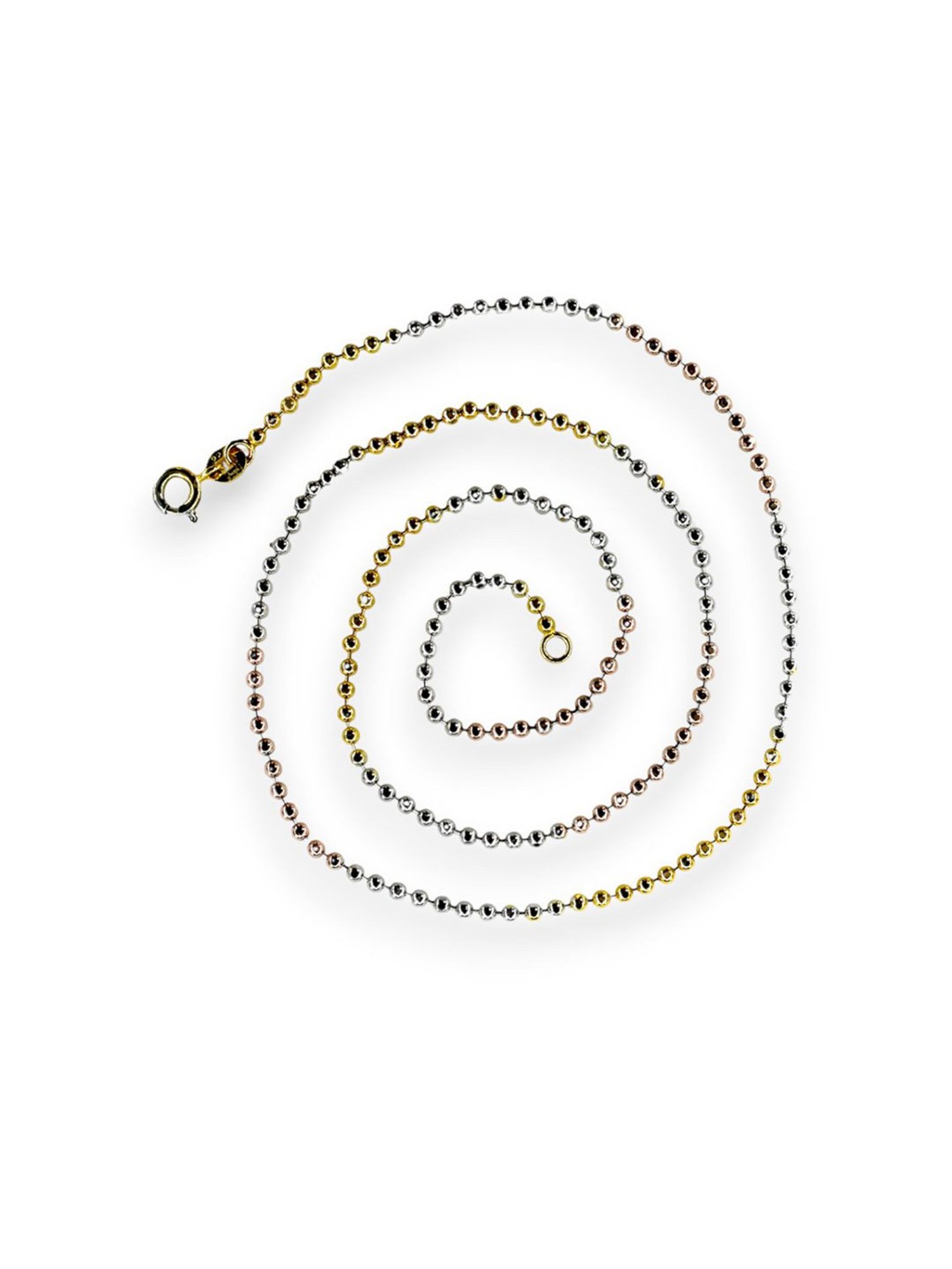 Taraash 92.5 Sterling Silver Ball Chain