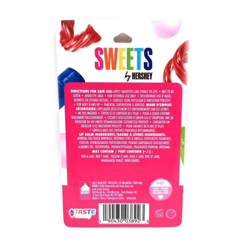 eos flavorlab Lip Balm Sticks - Lavender Latte &  Sweet Grapefruit - 2pk/0.28oz