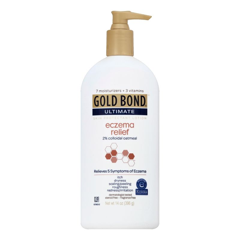 Unscented Gold Bond Eczema Hand and Body Lotions - 14 fl oz