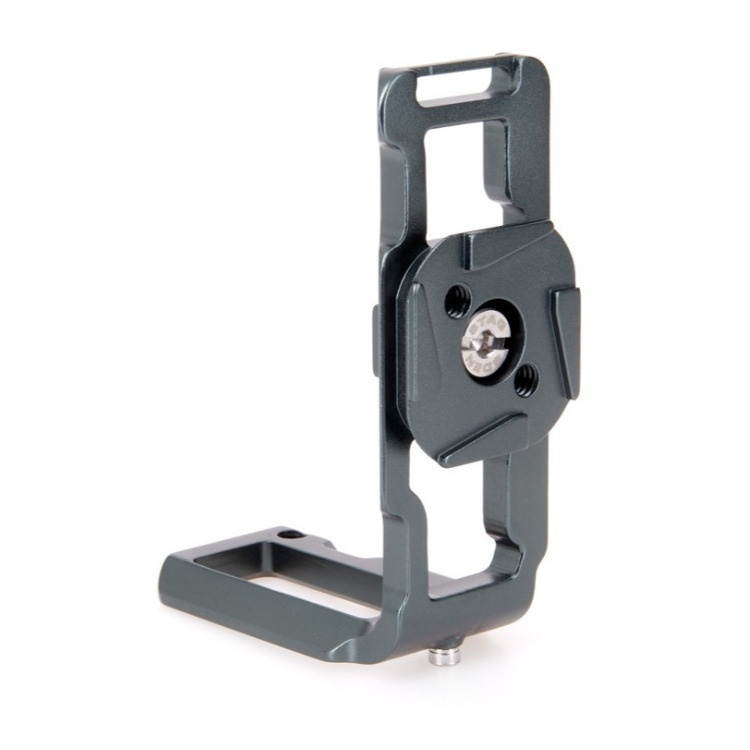 3 Legged Thing Zayla PD L-Bracket with Peak Design Capture-Compatible Base, Gray