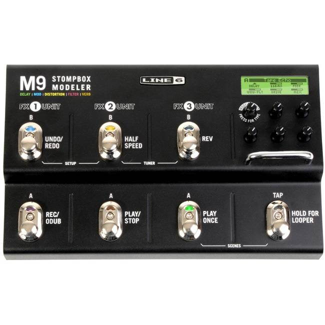 Line 6 M9 Stompbox Modeler Guitar Effects Pedal Stomp