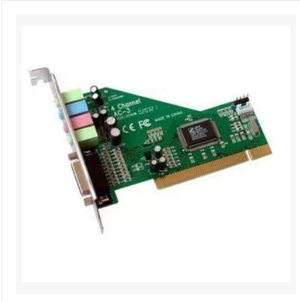 PCI 3D stereo adapter PC desktop Windows 7 cmedia 8738 green version of the 4 channel sound card