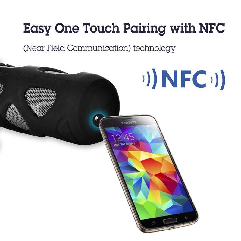 Avantree 10W Bluetooth Bike Speaker with Bicycle Mount, Water Resistant (IPX4), Hook for Outdoor Portable Use, Premium Sound, Support SD TF Card, NFC - Cyclone