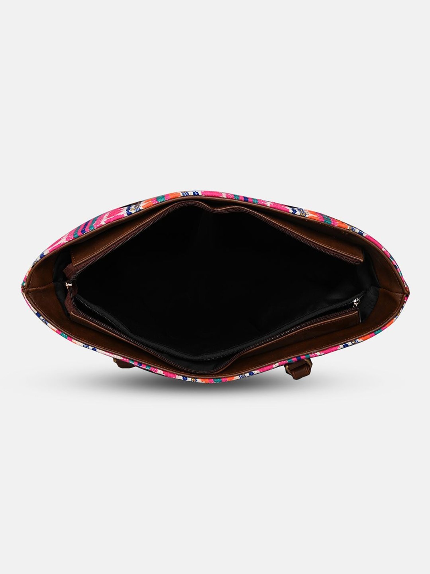 Gaurapakhi Multicolor Printed Large Tote Bag