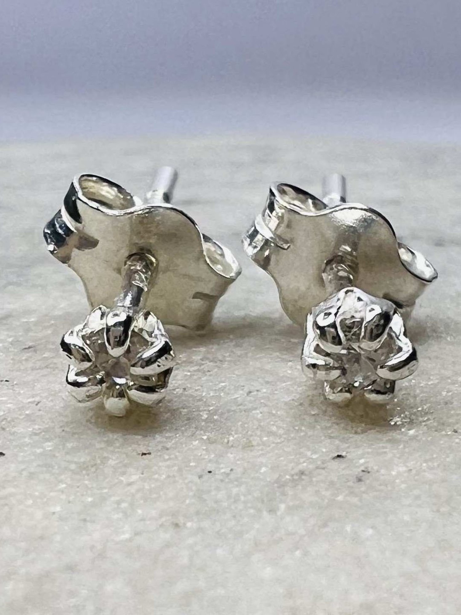 Clara 92.5 Sterling Silver Maude Earrings for Women