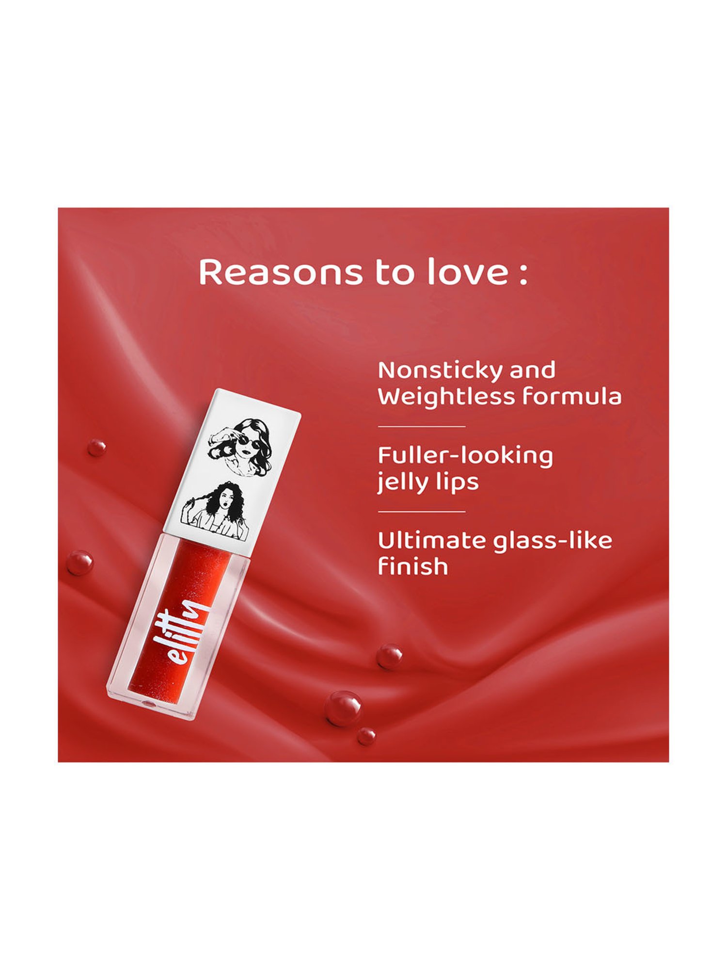 Elitty Jelly Lips Lip Gloss Pretty Extra - 4 ml