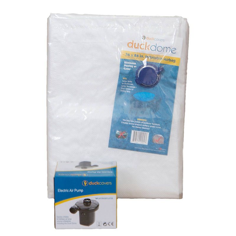 84"x 36" Duck Dome Airbag White - Duck Covers