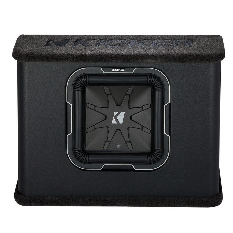 Kicker 41TL7102 10" Q-Class L7 Subwoofer in Slim Sealed 2-Ohm Enclosure